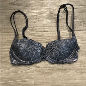 Gray Victoria’s Secret Bra